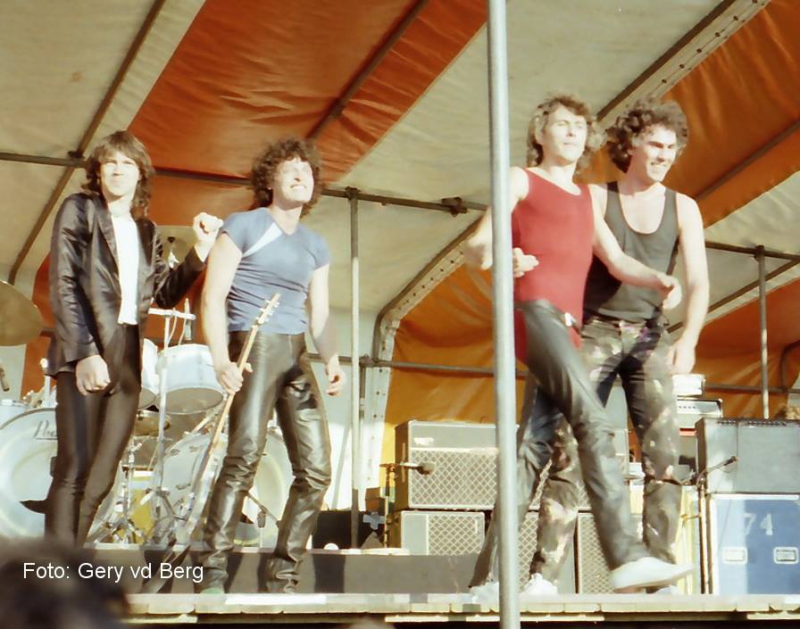 Golden Earring at festival Popfestijn June 16, 1979 Maarssen